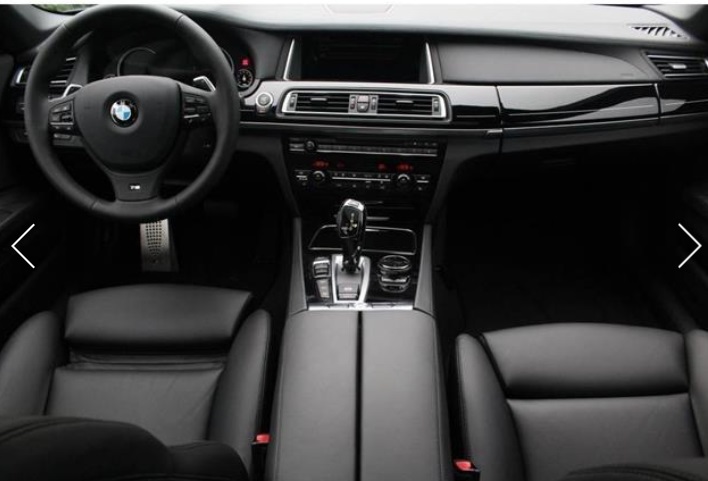Left hand drive car BMW 7 SERIES (01/11/2015) - 